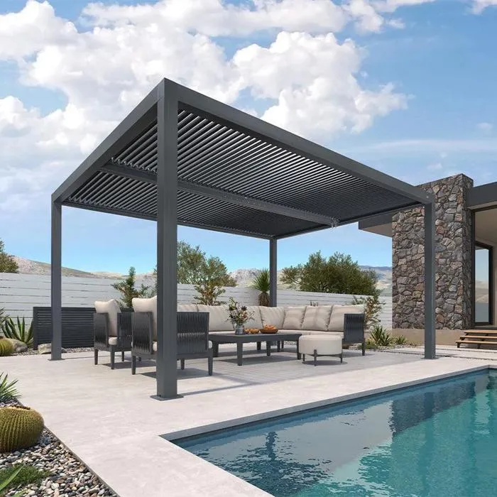 Pergolas bioclimatiques en déstockage