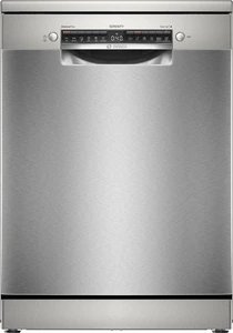 Lave-vaisselle pose libre Bosch SMS4ETI16E Série 4 – 13 couverts, 44 dB, HygienePlus, Argent