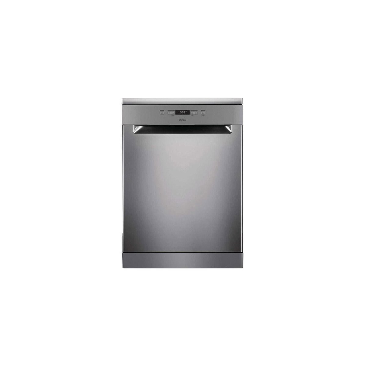 Lave-vaisselle pose libre Whirlpool OWFC3C26X – 14 couverts, 46 dB, Inox/Silver